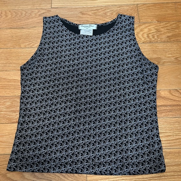 Dior Tops - Christian Dior trotter pattern tank